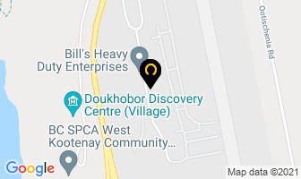 Strategic Aviation Services Ltd in Castlegar map