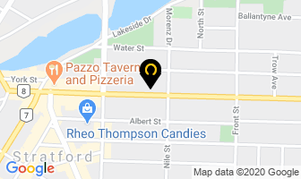 Stratford Denture Clinic in Stratford map
