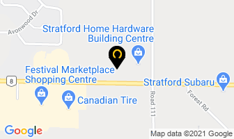 Stratford Honda in Stratford map