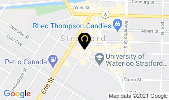 Stratford Thai Cuisine in Stratford map