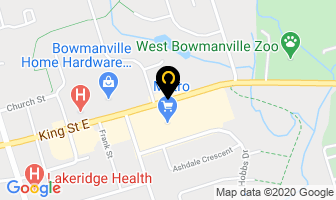 Strathaven Lifecare Centre in Bowmanville map