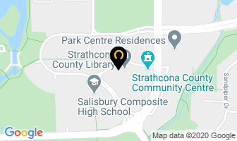 Strathcona County Library in Sherwood Park map
