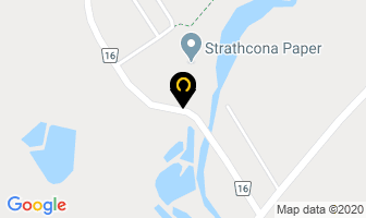 Strathcona Paper in Napanee map