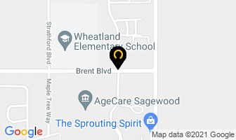 Strathmore Before & After in Strathmore map