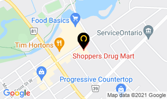 Strathroy Medical Clinic in Strathroy map