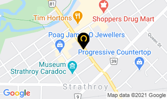 Strathroy Optical in Strathroy map