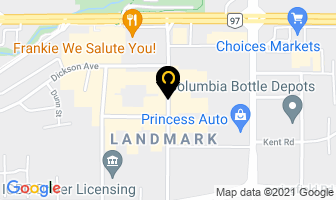 Stratis Fitness Solutions in Kelowna map