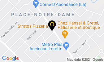 Stratos Pizzeria in L'Ancienne-Lorette map