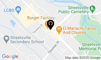 Streetsville Chiropractic in Mississauga map