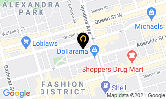 Strength Room in Toronto map