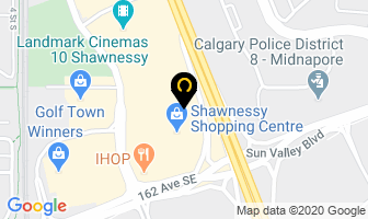 Strikers Soccer Supplies in Calgary map