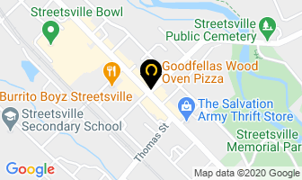 Strings Attached Music Shop in Mississauga map