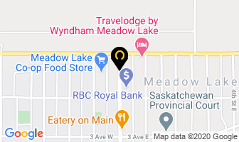 Strips 'n Strings in Meadow Lake map