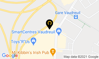 Structube in Vaudreuil-Dorion map