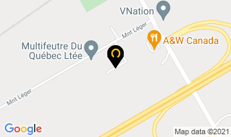 Structures Trusco Inc in Anjou map