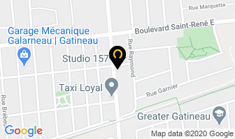 Studio 157 in Gatineau map