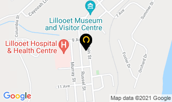 Studio 941 in Lillooet map