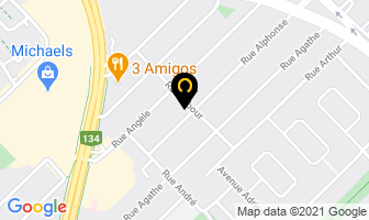 Studio Atmosphair in Brossard map