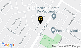 Studio Coiffure 1308 in L'Assomption map