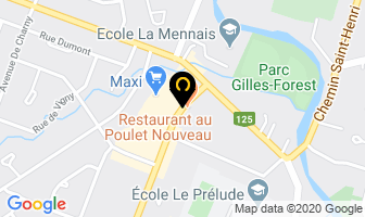 Studio Dix in Mascouche map