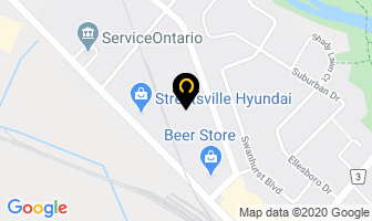 Studio One Fitness in Mississauga map