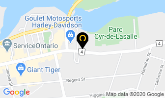 Studio Sante Gym in Brossard map