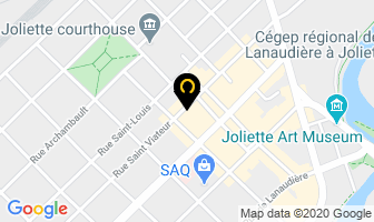 Studio Ysabelle Forest in Joliette map