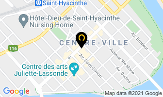 Studios 57 in Saint-Hyacinthe map