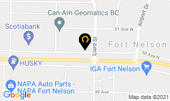 Style Rite Fashions in Fort Nelson map