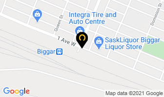 Style Station & Spa in Biggar map