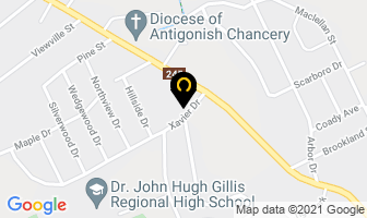 Stylistic Hair Care in Antigonish map