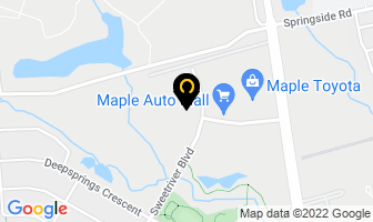 Subaru Of Maple in Vaughan map