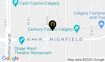 Subnet Solutions Inc in Calgary map
