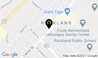 Subway in Clarence-Rockland map