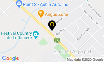 Subway in Saint-Agapit map