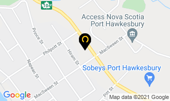 Subway in Port Hawkesbury map