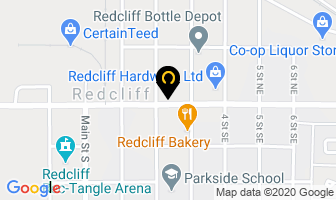 Subway in Redcliff map