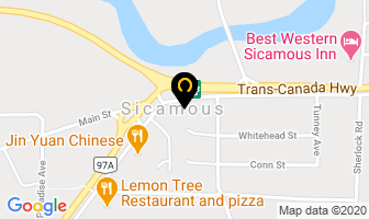 Subway in Agassiz map