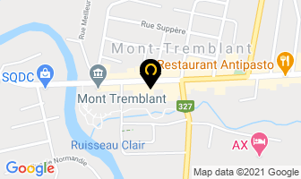 Subway in Mont-Tremblant map