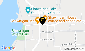 Subway in Shawnigan Lake map