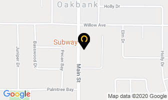 Subway in Oakbank map