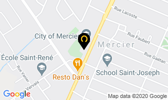 Subway in Mercier map