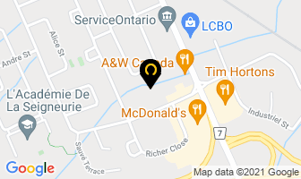 Subway in Casselman map