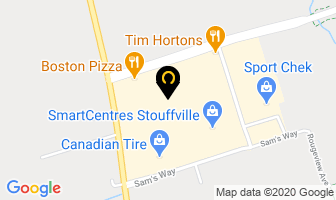 Subway in Whitchurch-stouffville map