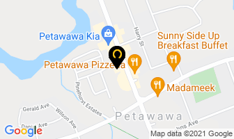 Subway in Petawawa map