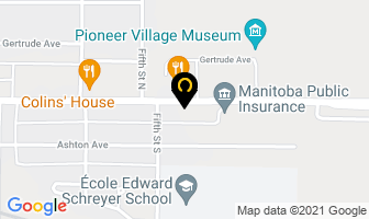 Subway in Beausejour map