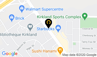 Subway Kirkland in Kirkland map