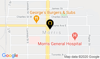 Subway Sandwiches & Salads in Morris map
