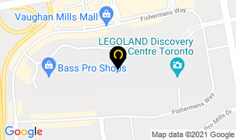 Subway Vaughan Mills in Vaughan map