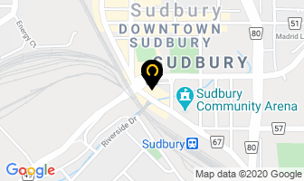 Sudbury Arts Council in Sudbury map